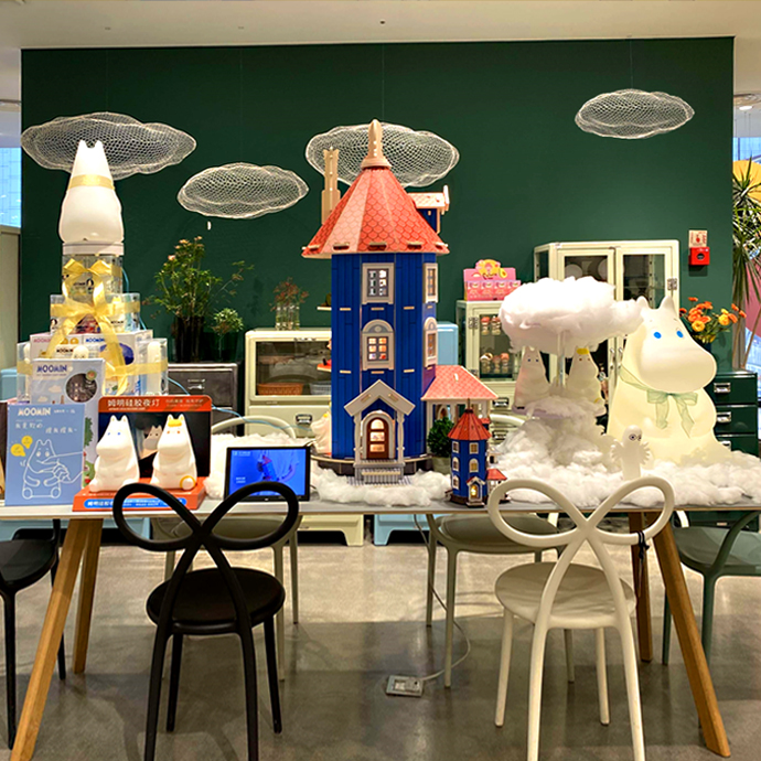 VIPO 位于北京艺术店的展示