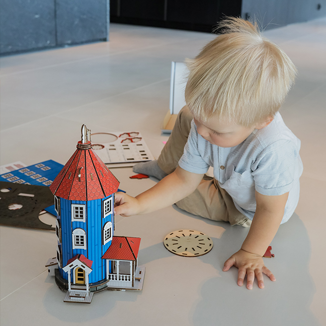 DIY姆明屋-温暖之家-30CM