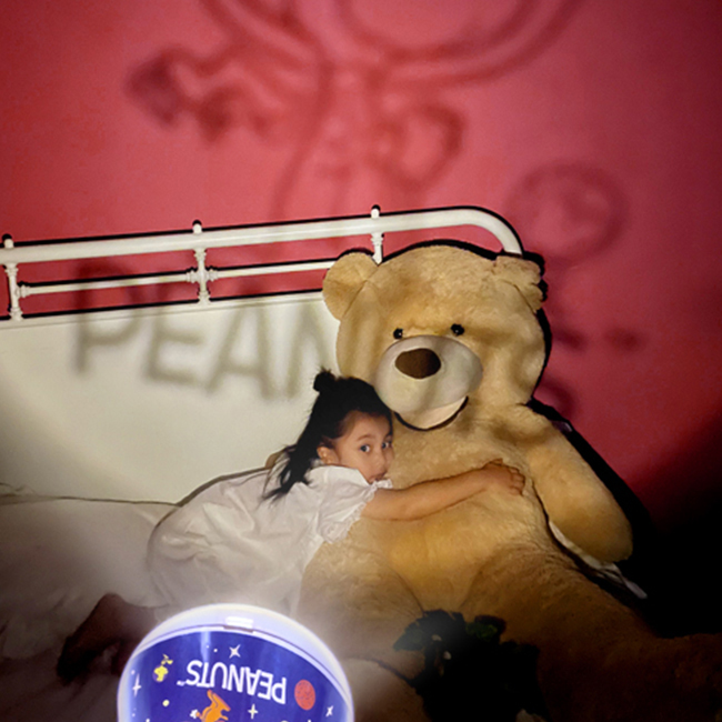 史努比手提投影灯