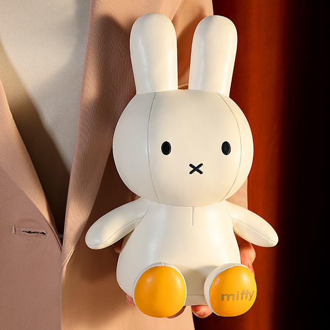 VIPOx米菲PU公仔25CM-白