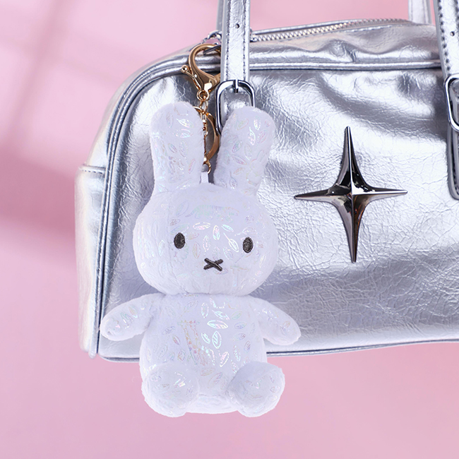米菲亮彩公仔挂饰-白色