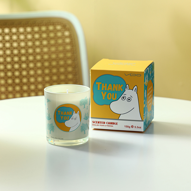 MOOMIN GIFT-“THANK YOU” SCENTED CANDLE 150g