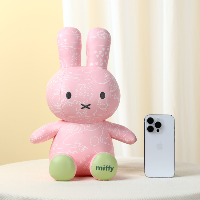 VIPOx米菲PU公仔36CM-粉