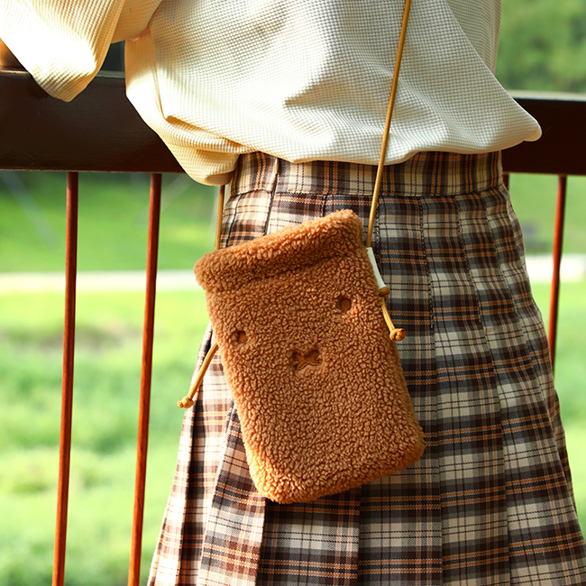 VIPOx米菲小挎包-咖啡色