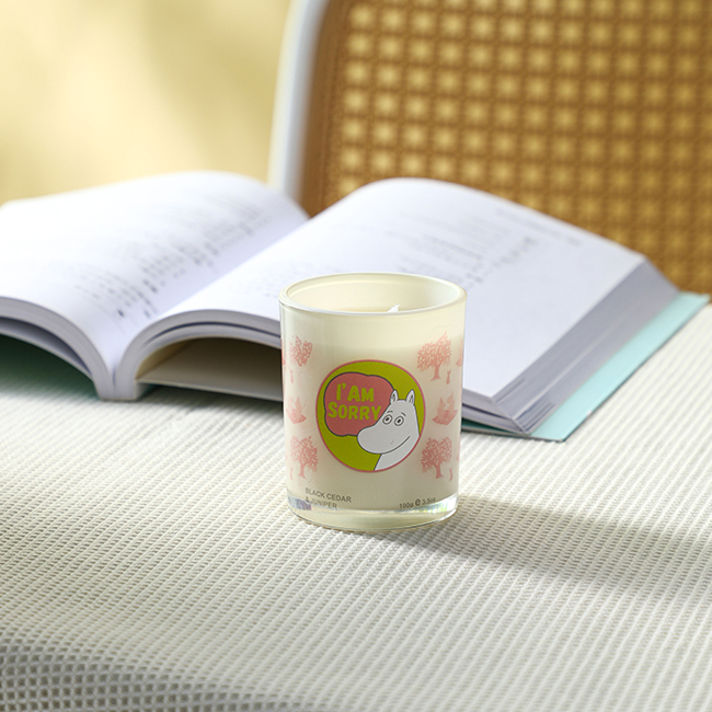 MOOMIN GIFT-“SORRY” SCENTED CANDLE 100g