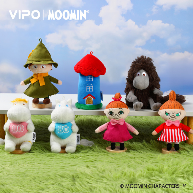 VIPOx姆明毛绒挂件盲盒