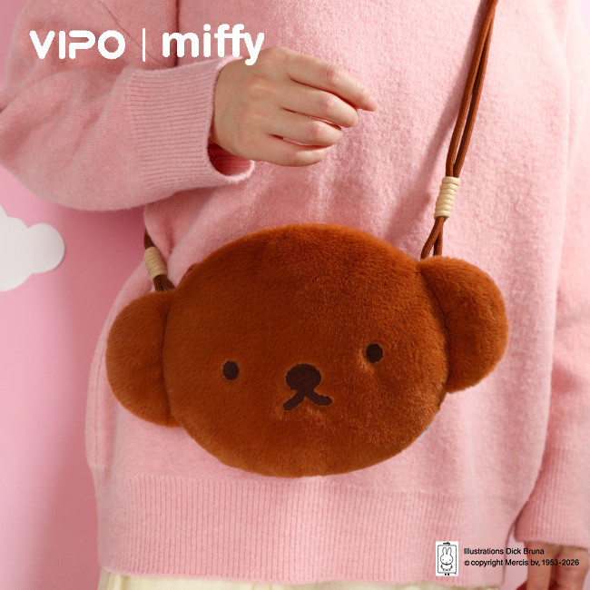 VIPO|米菲毛绒挎包-鲍里斯