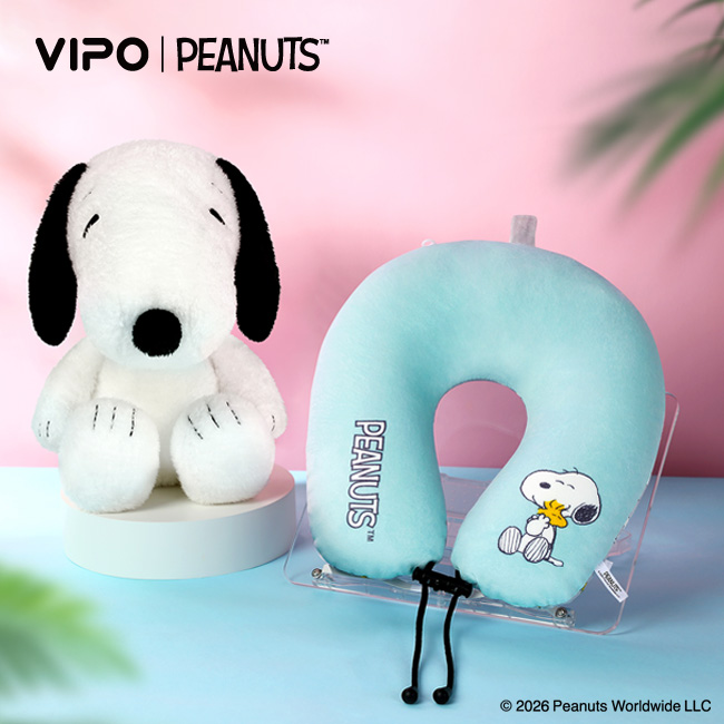 VIPOx史努比变形公仔-灰色