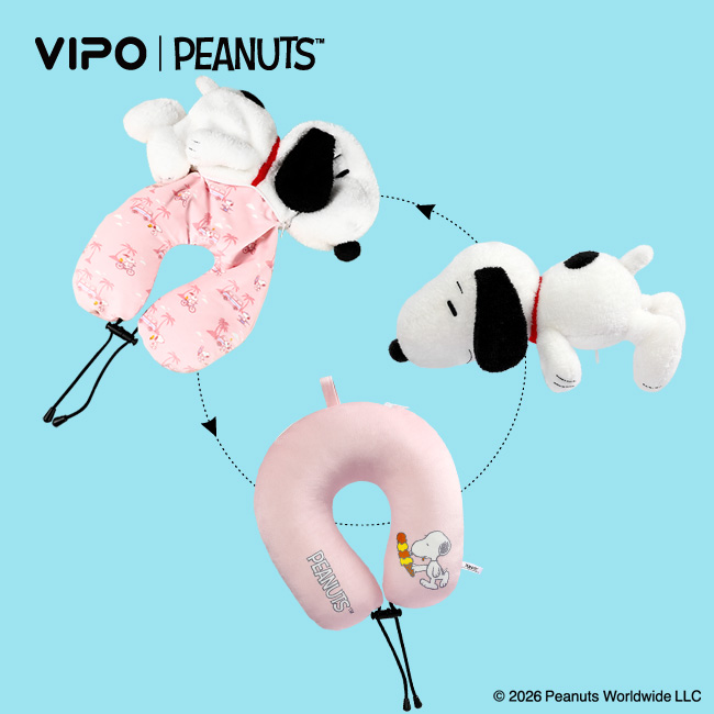 VIPOx史努比变形公仔-粉色