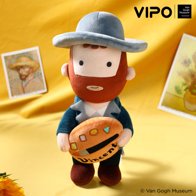 VIPOx梵高博物馆毛绒公仔-调色盘